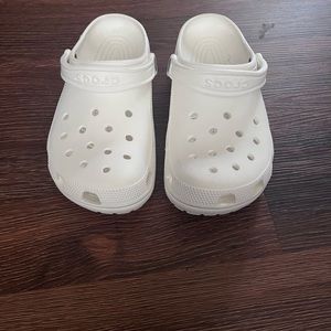 White crocs (worn before)